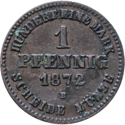 купить Германия, Мекленбург-Шверин 1 пфенниг 1872