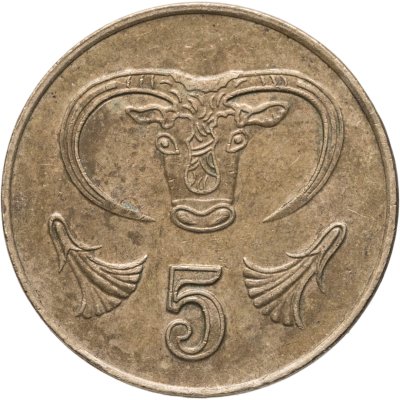 купить Кипр 5 центов 1994