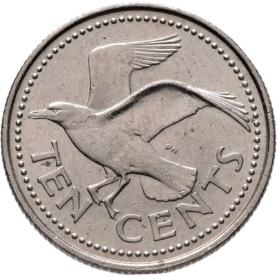 купить Барбадос 10 центов (cents) 2001