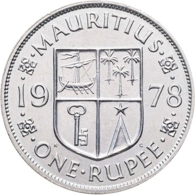 купить Маврикий 1 рупия (rupee) 1978