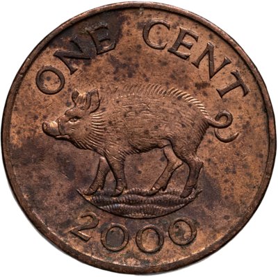 купить Бермуды 1 цент (cent) 2000