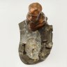 Купить Подсвечник "Мальчик на бревне", металл, СССР, 1970-1990 гг.