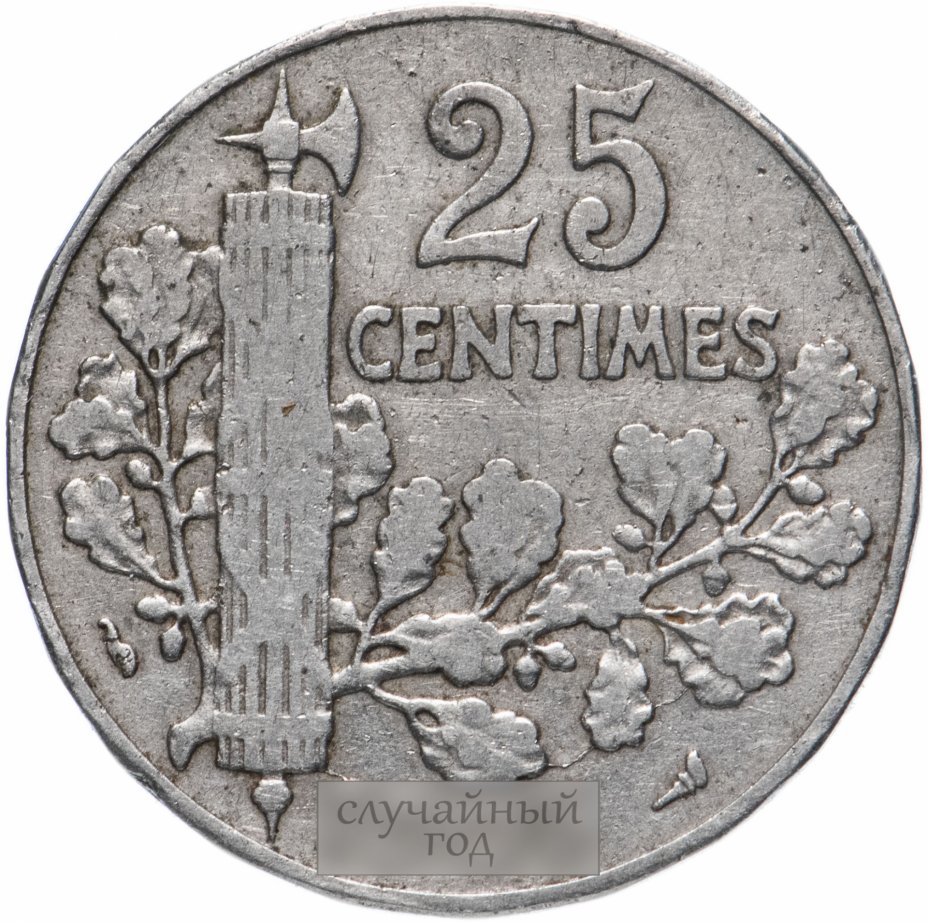 купить Франция 25 сантимов (centimes) 1904-1905