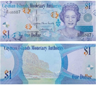 купить Каймановы острова 1 доллар 2024 (Pick 38)