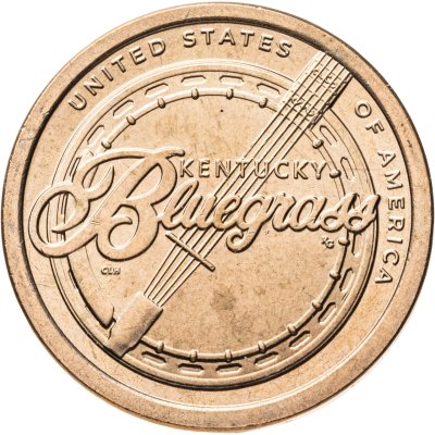 купить США 1 доллар 2022 D Американские инновации - Билл Монро и музыкальное направление Блюграсс (Кентукки)