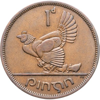 купить Ирландия 1 пенни (penny) 1948