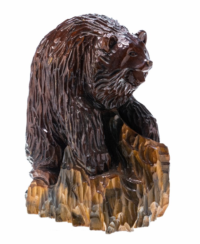 купить Статуэтка "Медведь", дерево, резьба, СССР, 1970-1980 гг.