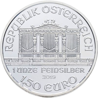 купить Австрия 1,5 евро (euro) 2019 Wiener Philharmoniker (Венская филармония)