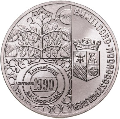 купить Нидерланды 2 1/2 ЭКЮ 1990 "Неделя картофеля"