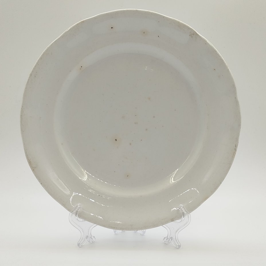 Купить Тарелка обеденная, фаянс, Товарищество М.С. Кузнецова в Будах, Российская империя, 1894-1917 гг.