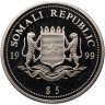 Купить Сомали 5 долларов 1999 Роберто Бениньи