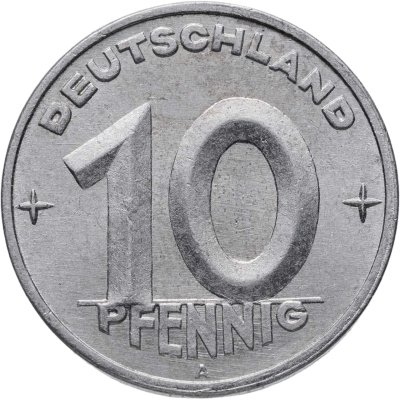 купить Германия (ГДР) 10 пфеннигов 1950 A