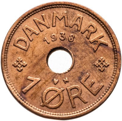 купить Дания 1 эре (ore) 1936