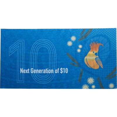 купить Австралия 10 долларов 2017 (Pick 63) пластик "Банджо Патерсон и Мэри Гилмор" в буклете