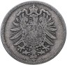Купить Германская Империя 1 марка 1875, знак монетного двора: "A" - Берлин