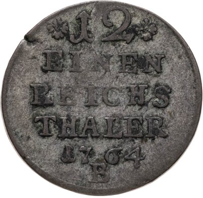 купить Пруссия 1/12 талера 1764 В