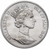 Купить Остров Мэн 1 крона 1985 "85 лет со дня рождения Королевы Матери (Королева-мать, Елизавета, Маргарет)"