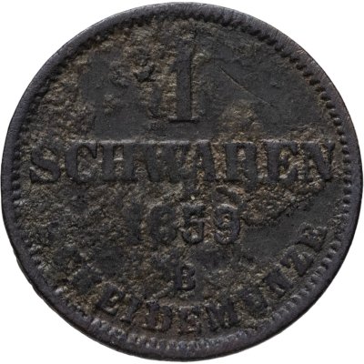 купить Ольденбург 1 шварен 1858