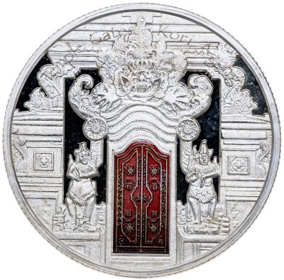 купить Фиджи 10 долларов 2012 "Дворцовые врата: Кори агунг" с сертификатом