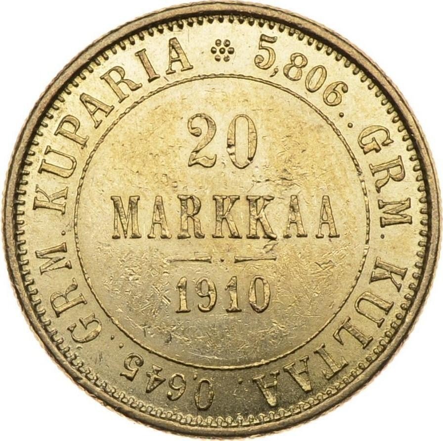 купить 20 марок 1910 года L