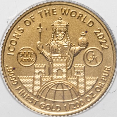 купить Руанда 10 франков 2022 900 лет Барбароссе