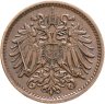 Купить Австрия 1 геллер (heller) 1895