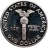 Купить США 1 доллар 1989 "200 лет Конгрессу"