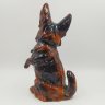 Купить Копилка "Терьер на задних лапах", гипс, роспись, Европа, 1970-1990 гг.