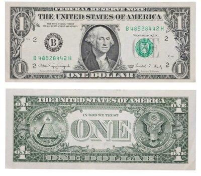 купить США 1 доллар 1988A (Pick 480b) B-Нью Йорк