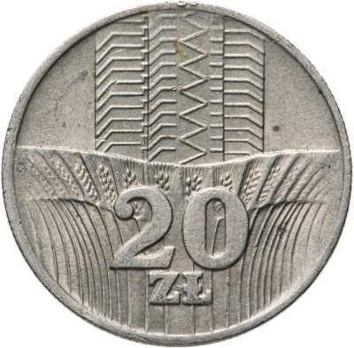 купить Польша 20 злотых (zlotych) 1976