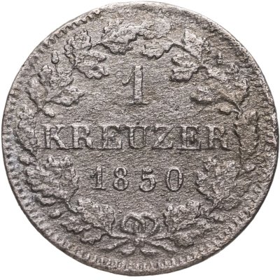 купить Бавария 1 крейцер 1850