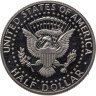 Купить США 50 центов (1/2 доллара, half dollar) 1988 S Proof Kennedy Half Dollar (Кеннеди) знак монетного двора "S" - Сан-Франциско