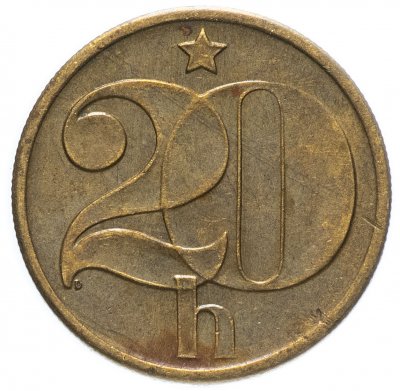купить Чехословакия 20 геллеров случайный год (1972-1990)