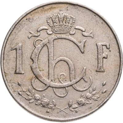 купить Люксембург 1 франк 1952-1964, случайный год