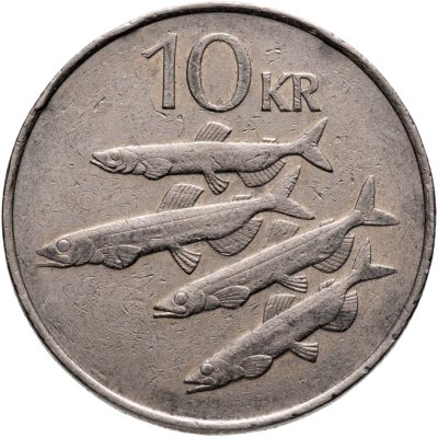 купить Исландия 10 крон (kronur) 1984