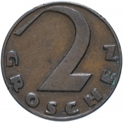 купить Австрия 2 гроша (groschen) 1925