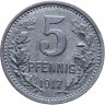 Купить Германия (нотгельд) 5 пфеннигов 1917 "Районы Бонна и Зигкрайса"