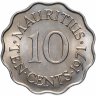 Купить Маврикий 10 центов 1971