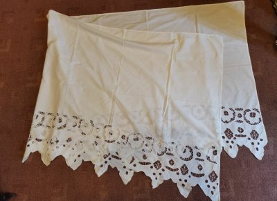 купить Подзор для кровати, хлопок, вышивка, 1950-1969 гг.