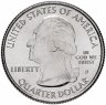 Купить США 1/4 доллара (25 центов, квотер) 2018 D — "Национальные озёрные побережья живописных камней, штат Мичиган" (41-й парк),  знак монетного двора: "D" - Денвер