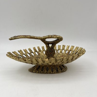 купить Орехокол "Павлин" с орешницей, металл, золочение, чеканка, Азия, 2000-2020 гг.