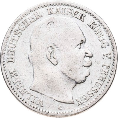 купить Германская империя, Пруссия 2 марки 1876 C