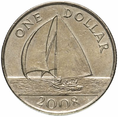 купить Бермуды 1 доллар (dollar) 2008
