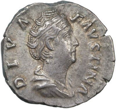 купить Римская империя. Антонин Пий [DIVA FAUSTINA Sr.] [138-161] Денарий. серебро. 147