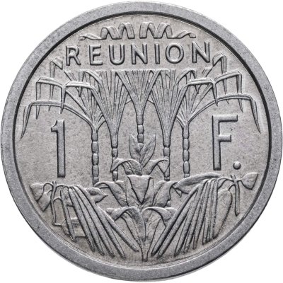 купить Реюньон (заморский регион Франции) 1 франк (franc) 1964