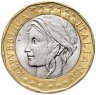 Купить Италия 1000 лир 1998 Карта Европы