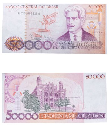 купить Бразилия 50000 крузейро 1985