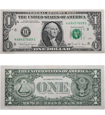 купить США 1 доллар 1988A (Pick 480b) H-Сент Льюс