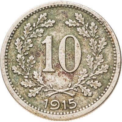 купить Австрия 10 геллеров (heller) 1915