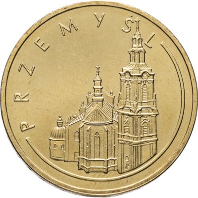 купить Польша 2 злотых 2007 [KM#Y.618] Древние города Польши. Пшемысль